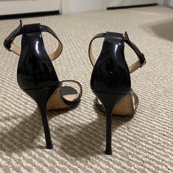 MANOLO BLAHNIK Chaos Ankle Cuff Sandal/ Black Patent size 39 - Picture 5 of 13
